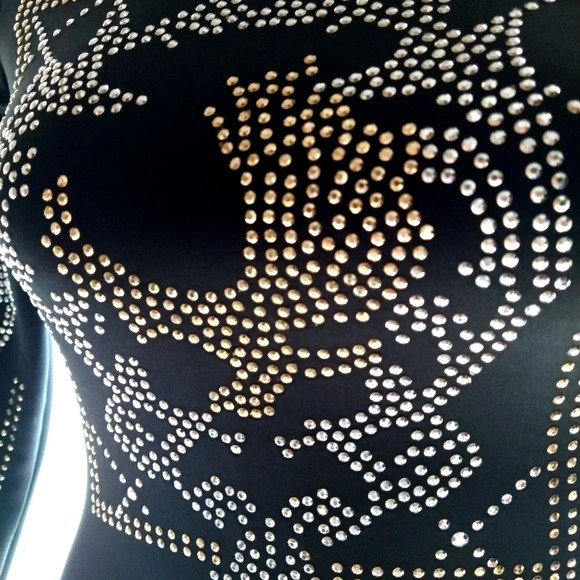 Gorgeous Silver And Gold Party Dress EUC ❤️ - Picture 5 of 14